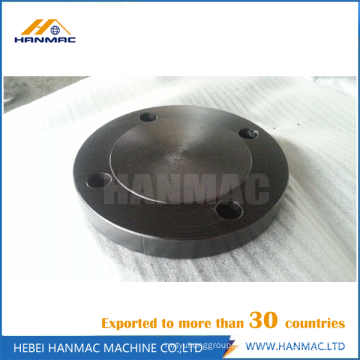 Encaixe de tubulação flange cego flange preto